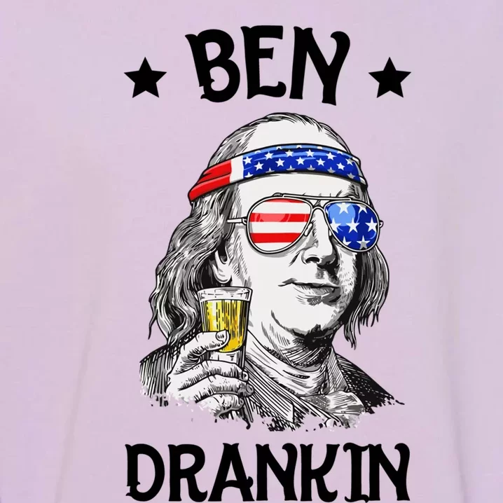 Ben Drankin Funny Gift Garment-Dyed Sweatshirt