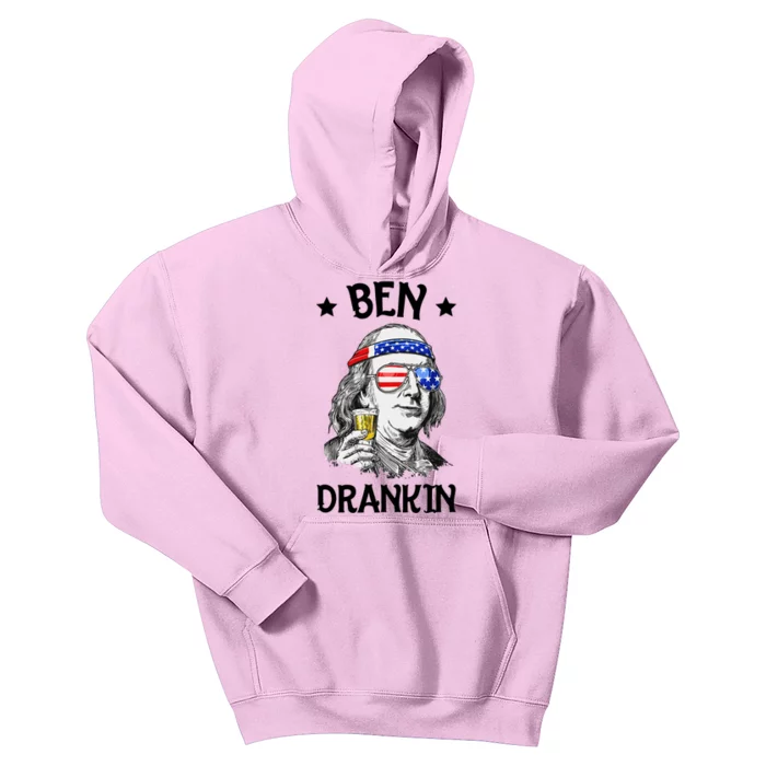 Ben Drankin Funny Gift Kids Hoodie