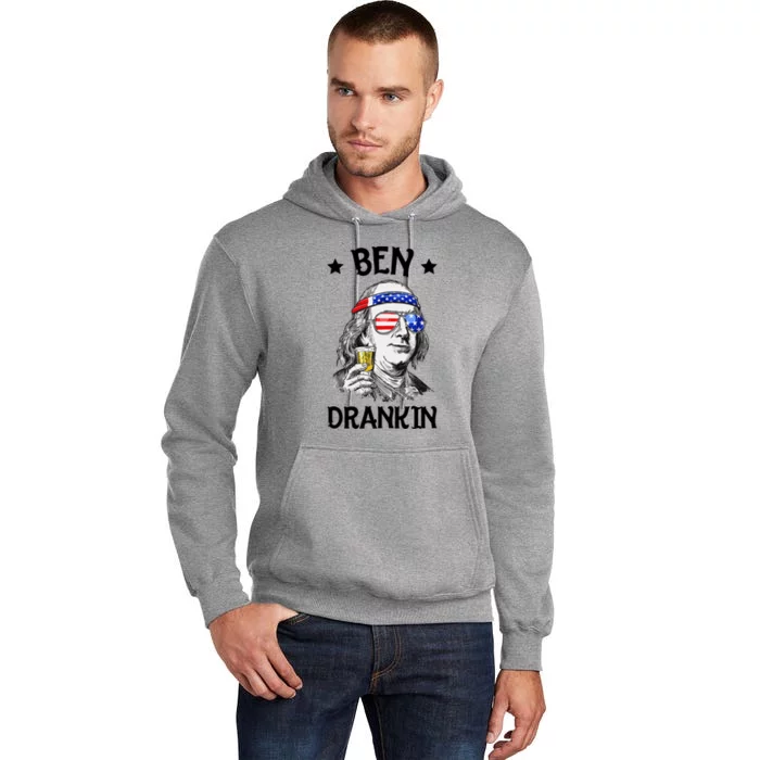 Ben Drankin Funny Gift Tall Hoodie