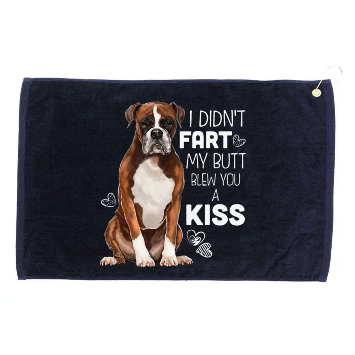 Boxer Dog, Funny Boxer Dog Gifts Grommeted Golf Towel