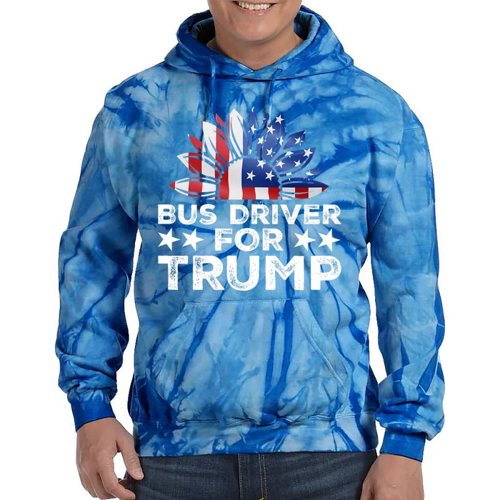 Bus Drivers For Trump Tie Dye Hoodie