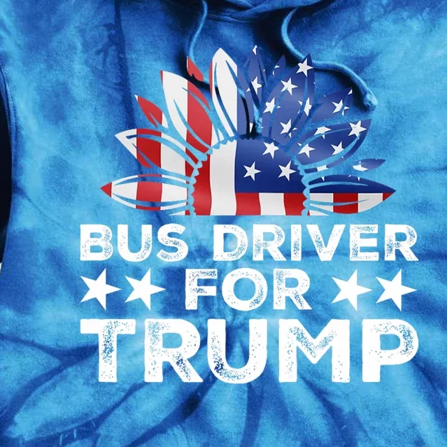 Bus Drivers For Trump Tie Dye Hoodie