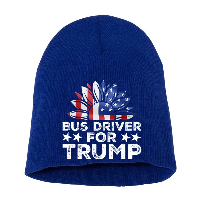 Bus Drivers For Trump Short Acrylic Beanie