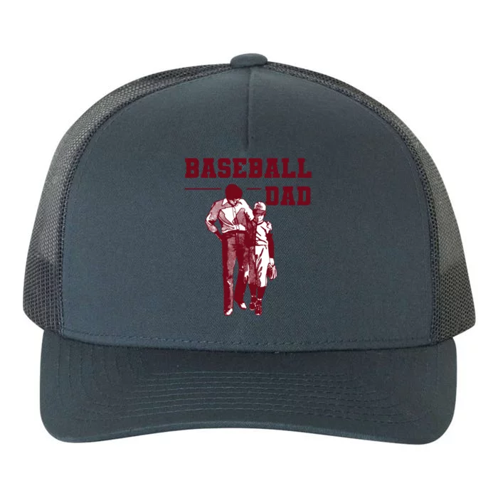 Baseball Design For Baseball Player And Baseball Daddy Dad Gift Yupoong Adult 5-Panel Trucker Hat