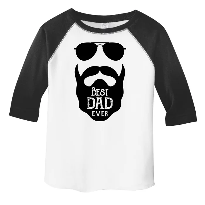 Best Dad For Beard Carrier Toddler Fine Jersey T-Shirt