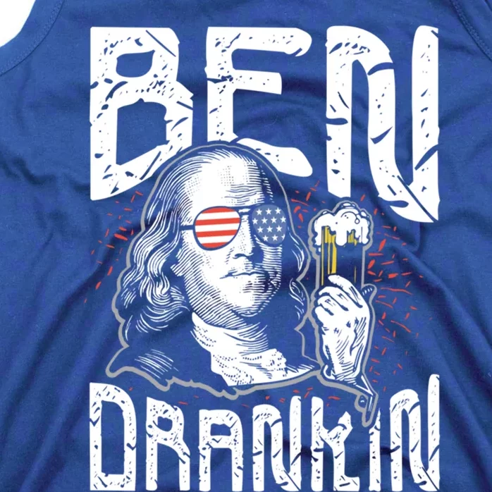 Ben Drankin Funny 4th Of July President Graphic Gift Tank Top