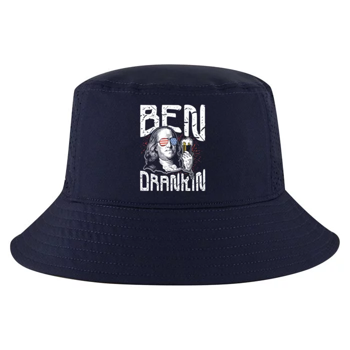 Ben Drankin Funny 4th Of July President Graphic Gift Cool Comfort Performance Bucket Hat