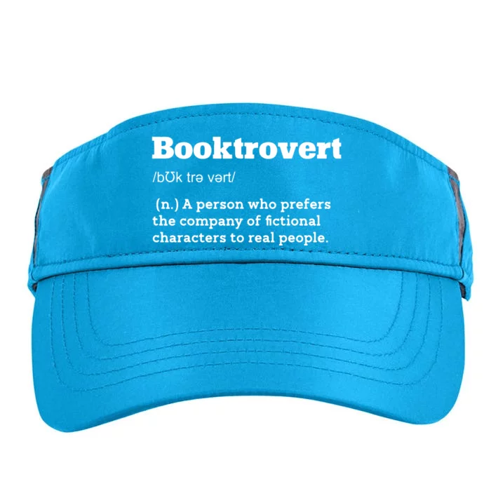 BookTrovert Definition Funny Reading Book Lover Adult Drive Performance Visor