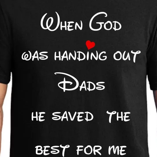 Best Dad Father Figure Worlds Greatest Father God Gift Pajama Set