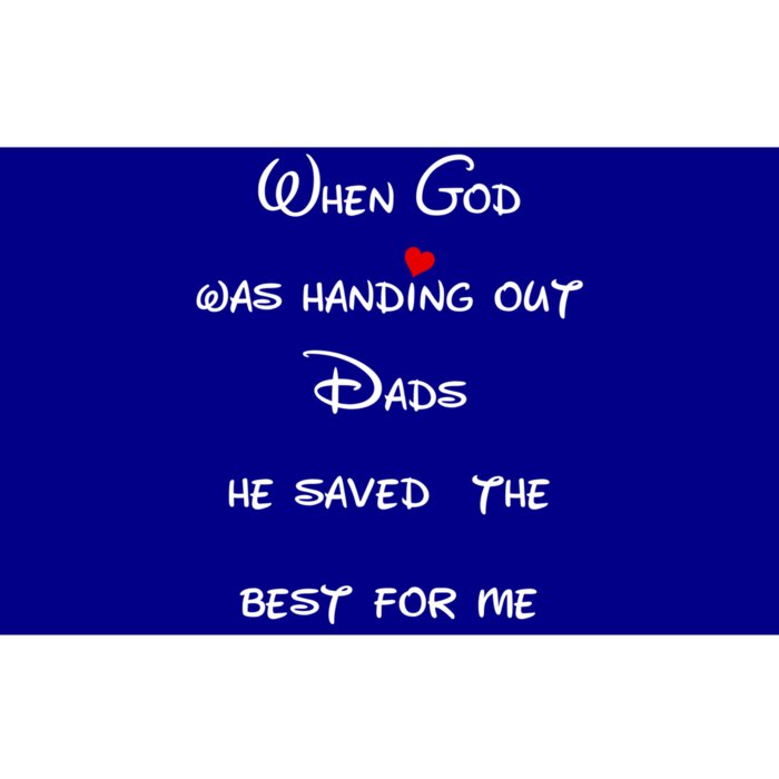 Best Dad Father Figure Worlds Greatest Father God Gift Bumper Sticker