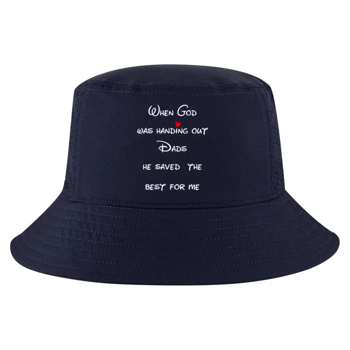 Best Dad Father Figure Worlds Greatest Father God Gift Cool Comfort Performance Bucket Hat