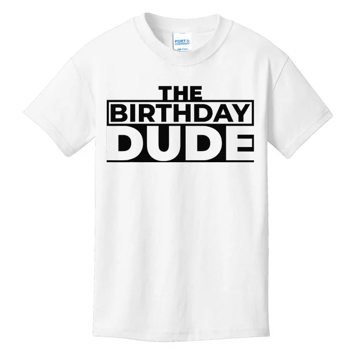 Birthday Dude Graphic Novelty Kids T-Shirt