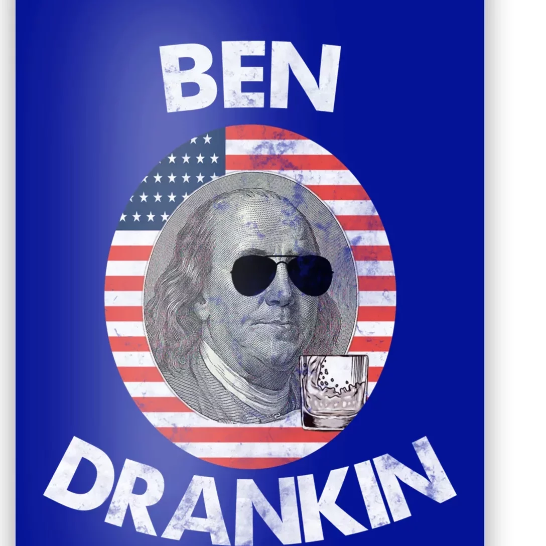 Ben Drankin Gift 4th Of July Gift Beer Party Gift Poster