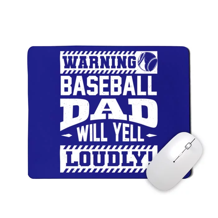 Baseball Dad Gift Baseball Lover Cool Gift Mousepad