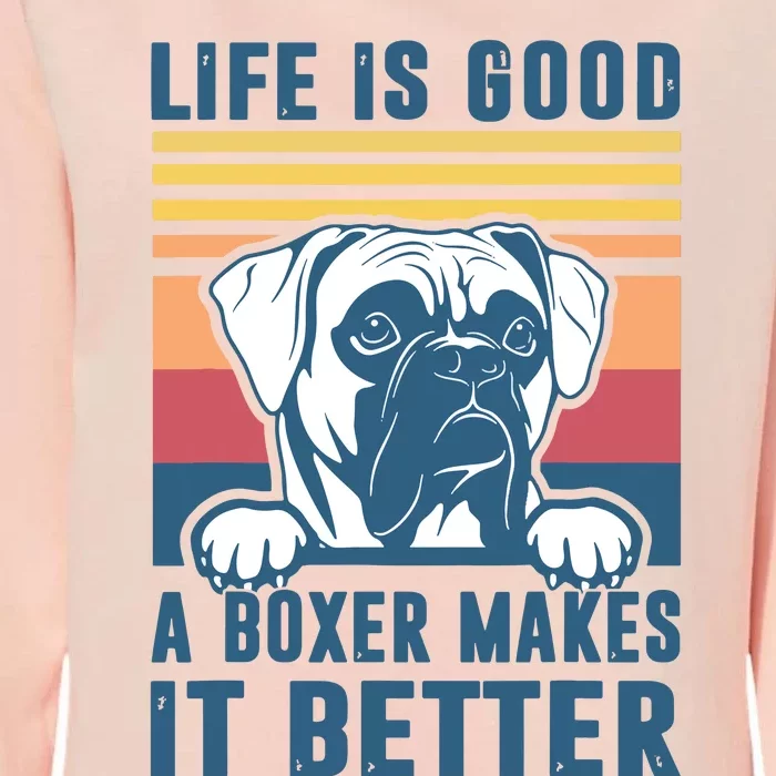 Boxer Dog Gifts For Men Women Boxer Dog Dad Mom Womens California Wash Sweatshirt