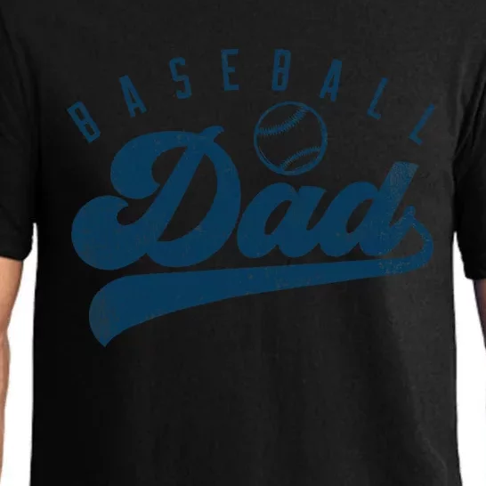 Baseball Dad Gifts Daddy Fathers Day Pajama Set