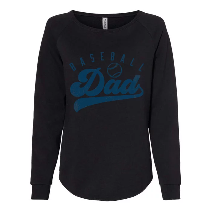 Baseball Dad Gifts Daddy Fathers Day Womens California Wash Sweatshirt