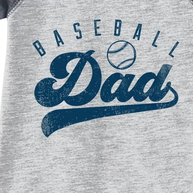 Baseball Dad Gifts Daddy Fathers Day Infant Baby Jersey Bodysuit