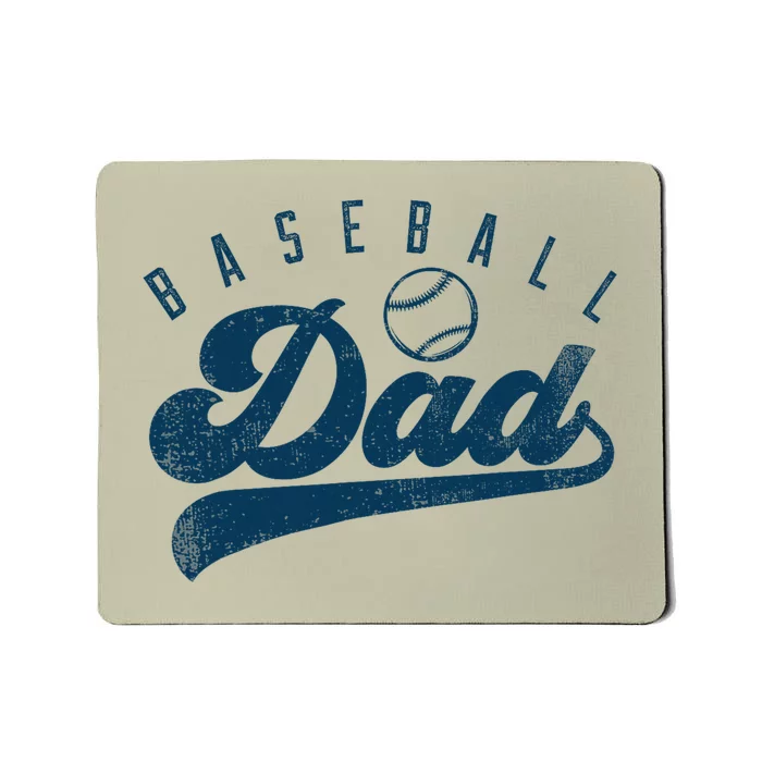 Baseball Dad Gifts Daddy Fathers Day Mousepad