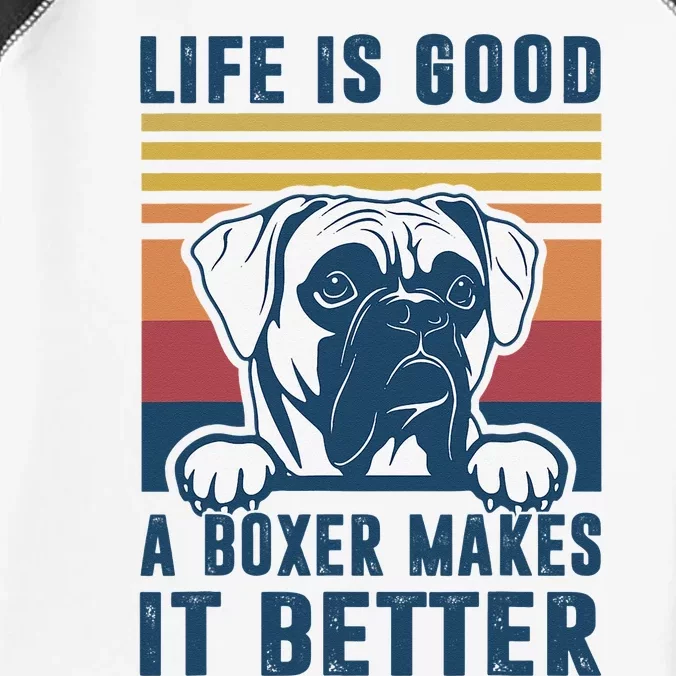 Boxer Dog Gifts For Boxer Dog Dad Mom Infant Baby Jersey Bodysuit