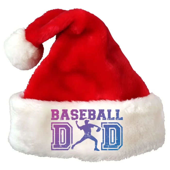 Baseball Dad Gift For FatherS Day Gift Premium Christmas Santa Hat