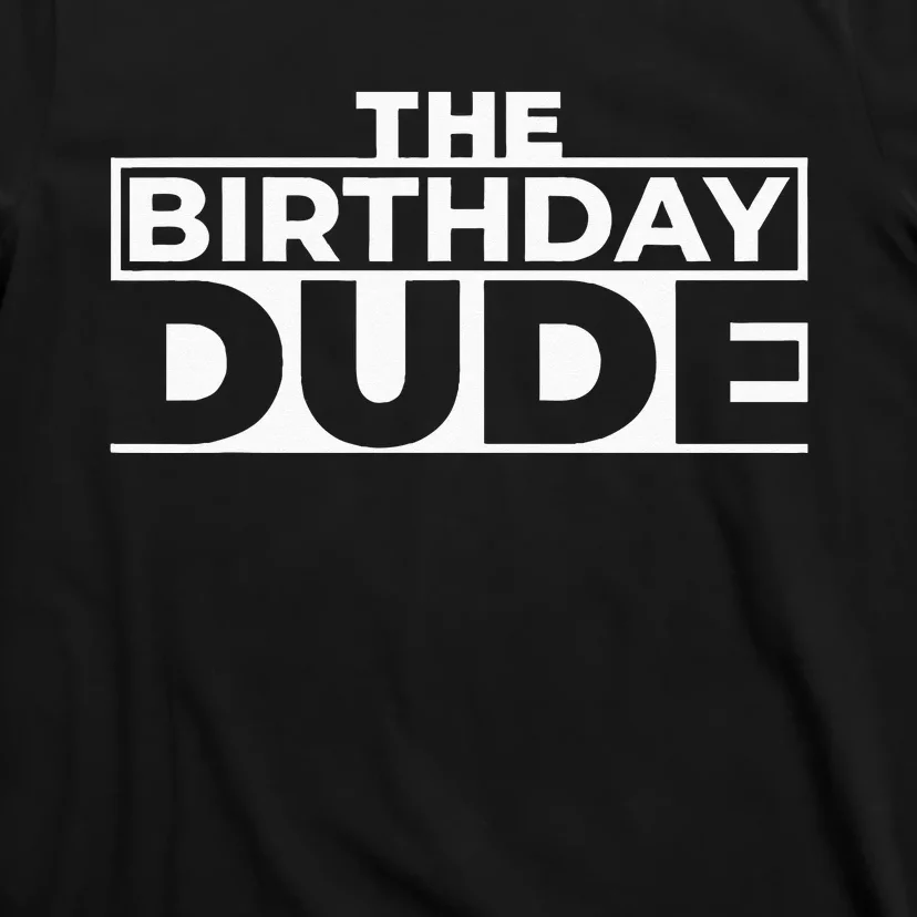 Birthday Dude Graphic Novelty T-Shirt