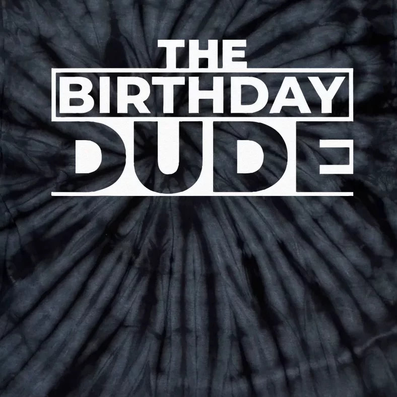 Birthday Dude Graphic Novelty Tie-Dye T-Shirt