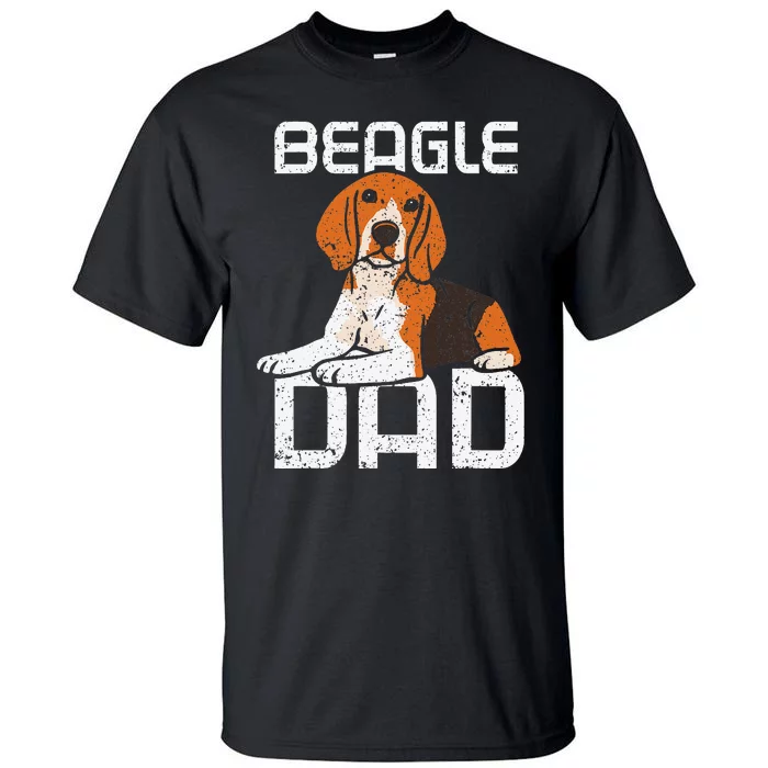 Beagle Dad Guy Lover Dog Beagles Puppy Father Daddy Papa Tall T-Shirt