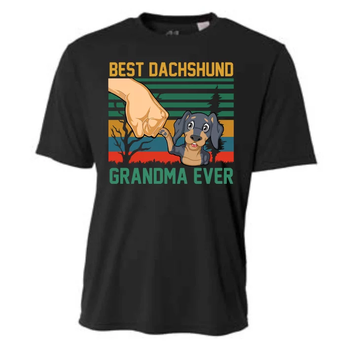 Best Dachshund Grandma Ever Cooling Performance Crew T-Shirt