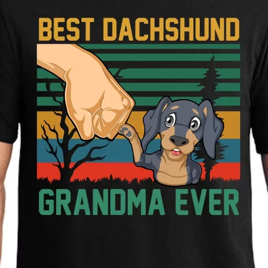 Best Dachshund Grandma Ever Pajama Set