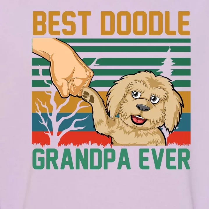 Best Doodle Grandpa Ever Garment-Dyed Sweatshirt