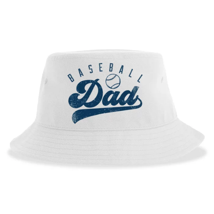 Baseball Dad Gifts Daddy Father's Day Sustainable Bucket Hat