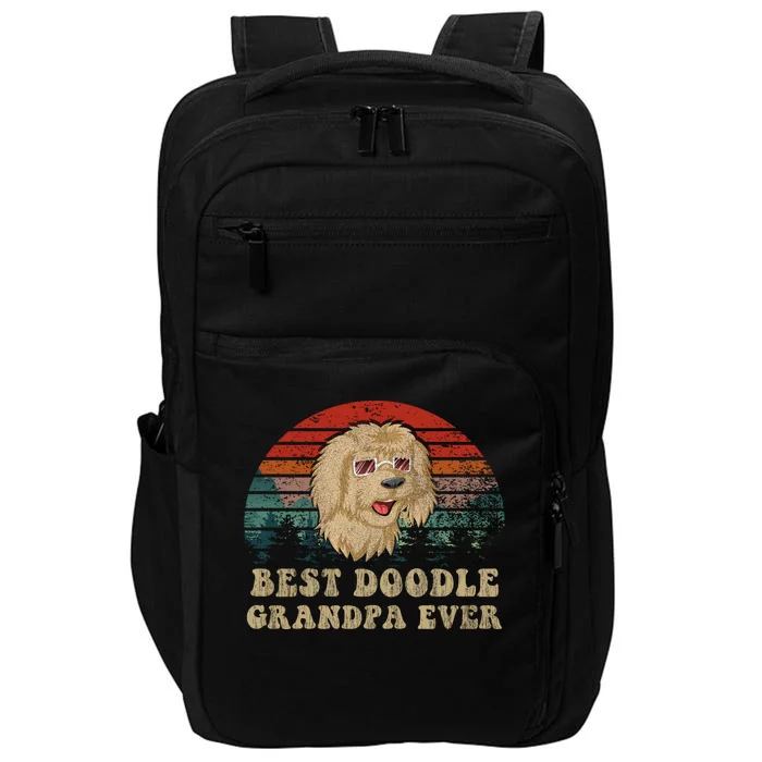 Best Doodle Grandpa Ever Impact Tech Backpack