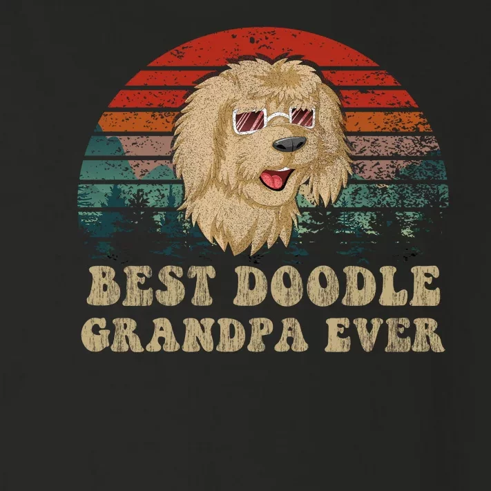 Best Doodle Grandpa Ever Toddler Long Sleeve Shirt