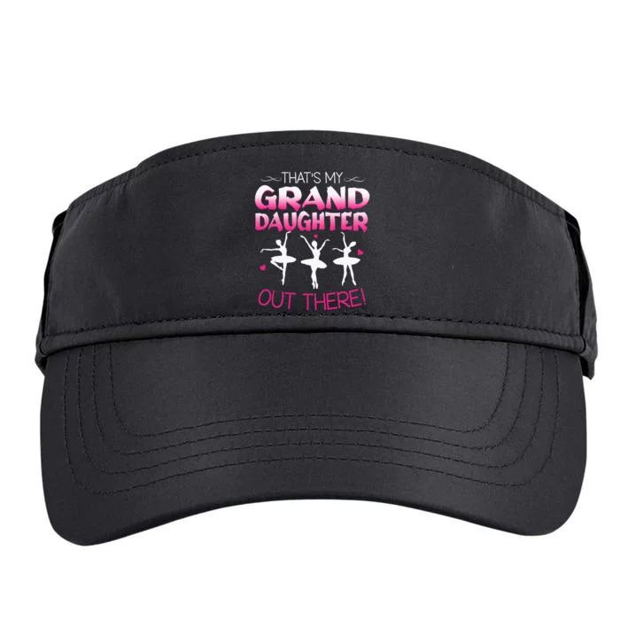 Ballet Dancing Granddaughter Grandpa & Grandma Gift Adult Drive Performance Visor