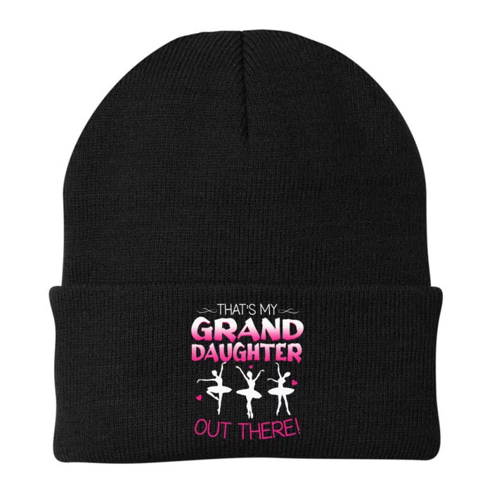 Ballet Dancing Granddaughter Grandpa & Grandma Gift Knit Cap Winter Beanie