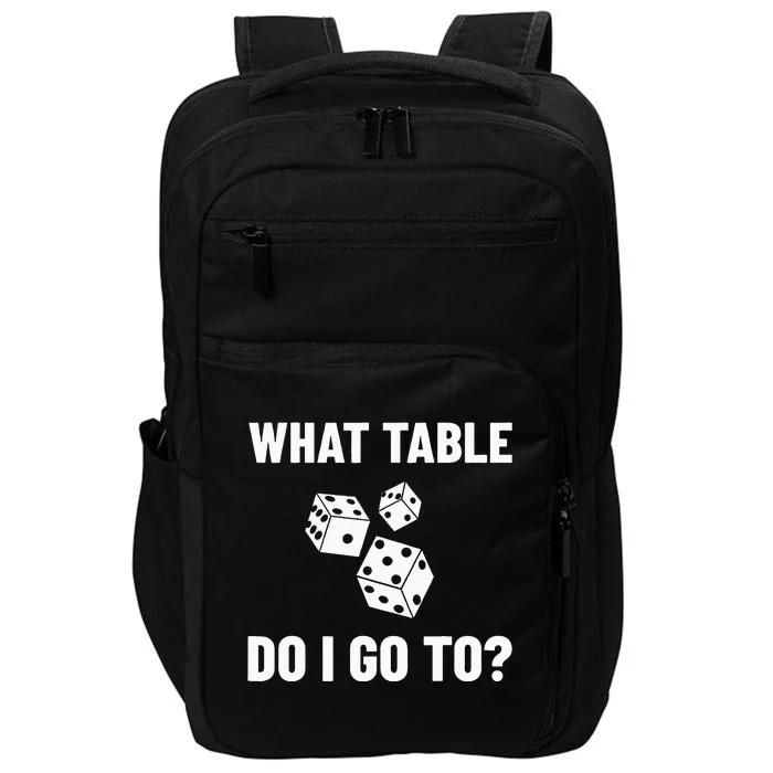 Bunco Dice Game Rules Night Party Impact Tech Backpack