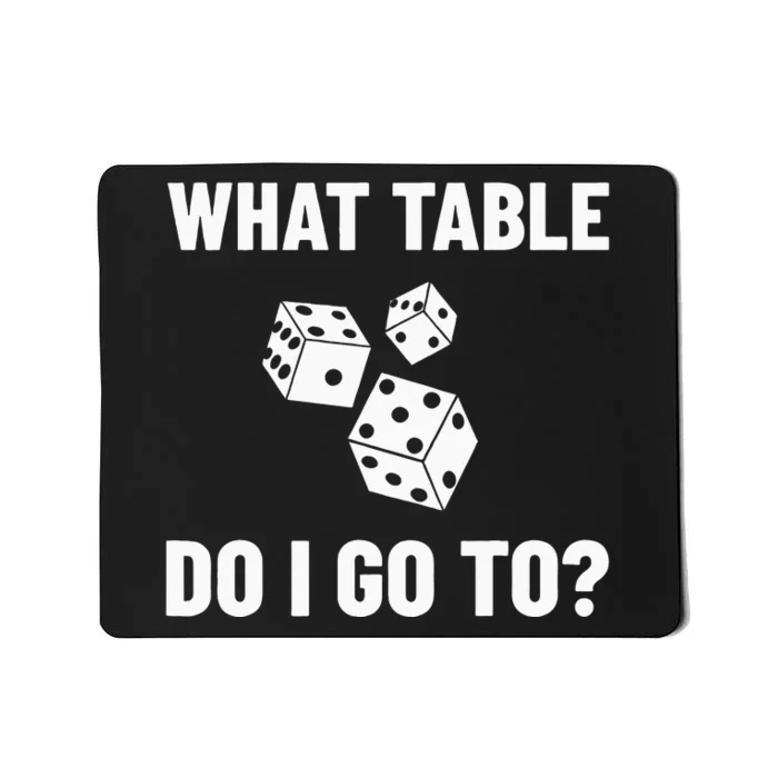 Bunco Dice Game Rules Night Party Mousepad