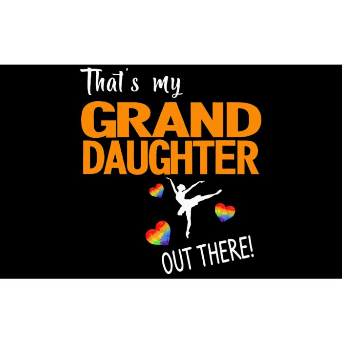 Ballet Dancing Granddaughter Grandpa & Grandma Gift Bumper Sticker