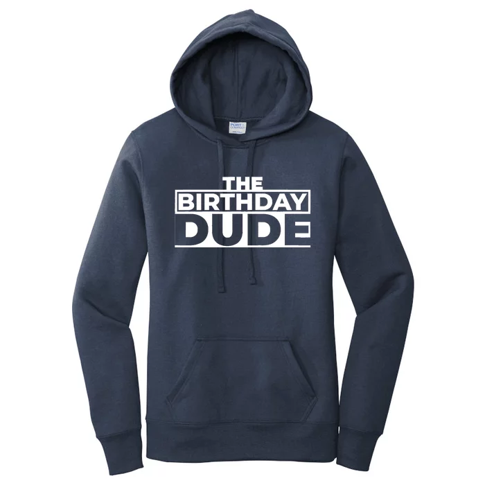 Birthday Dude Graphic Novelty Women's Pullover Hoodie