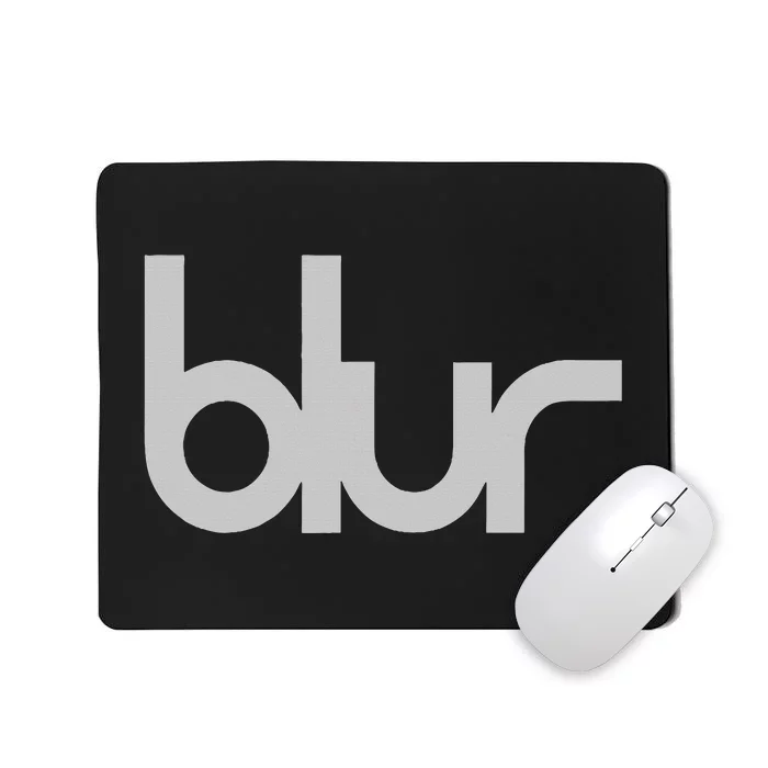 Blur Dark Green Central Mousepad