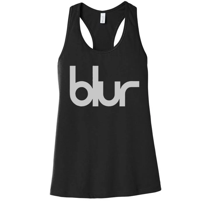 Blur Dark Green Central Women's Racerback Tank