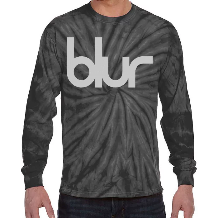 Blur Dark Green Central Tie-Dye Long Sleeve Shirt