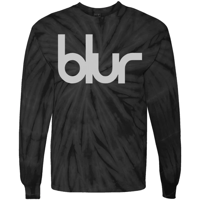 Blur Dark Green Central Tie-Dye Long Sleeve Shirt