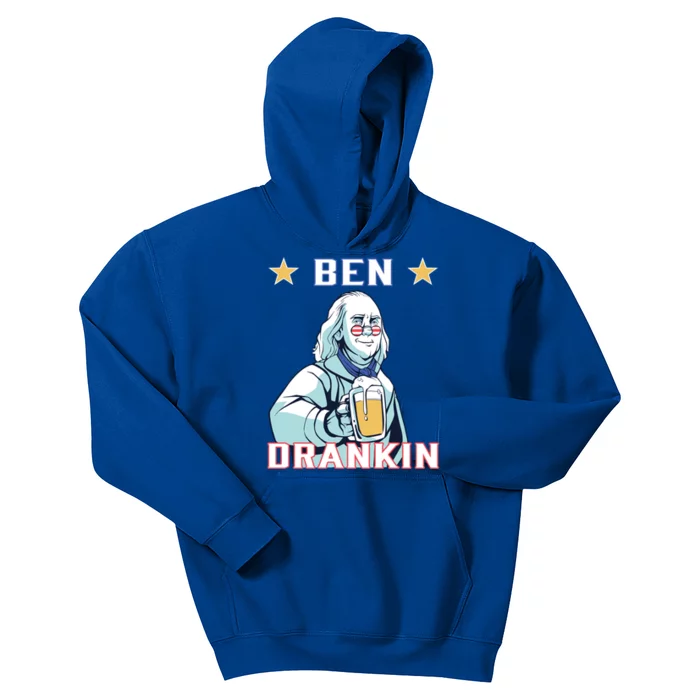 Ben Drankin Gift Kids Hoodie