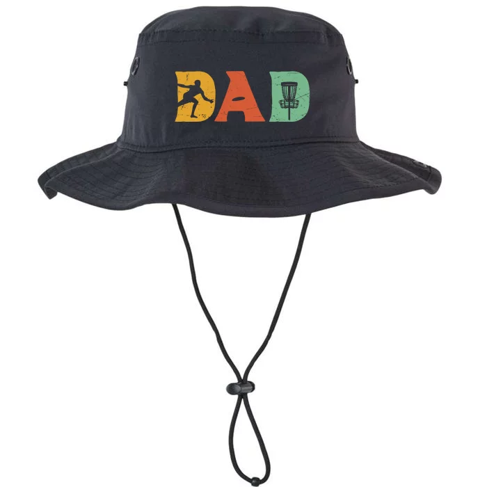 Best Disc Golf Dad Retro Fathers Day For Men Dad Sports Legacy Cool Fit Booney Bucket Hat