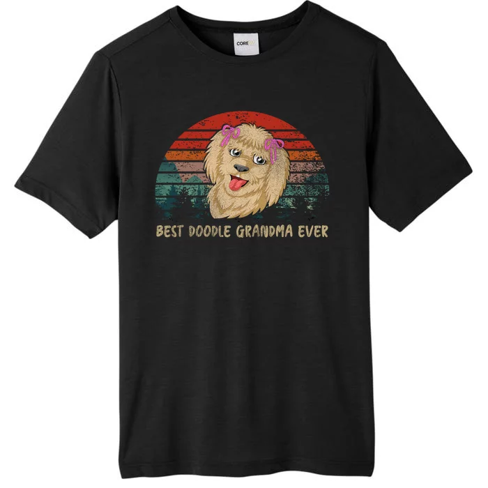 Best Doodle Grandma Ever ChromaSoft Performance T-Shirt