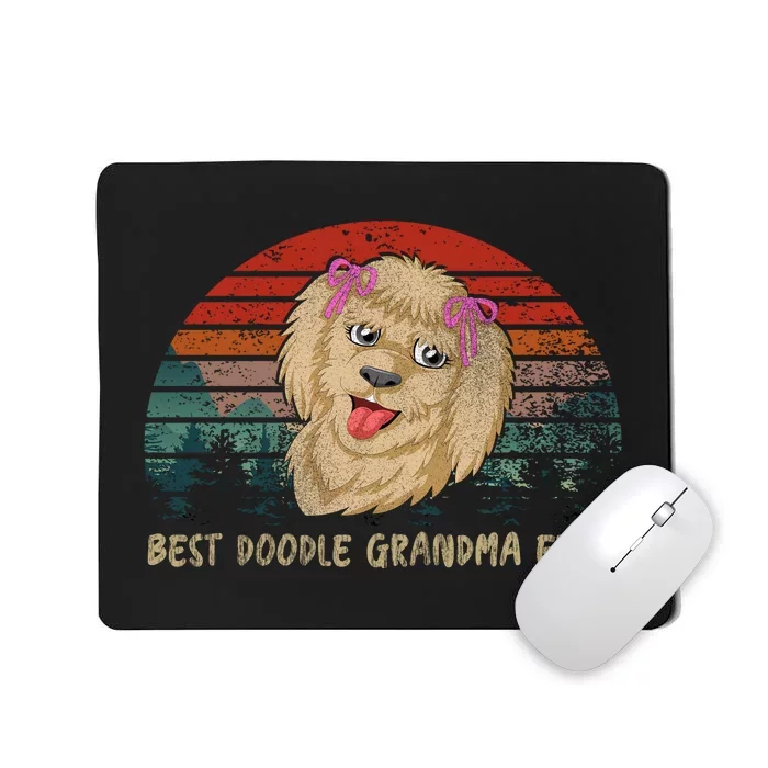 Best Doodle Grandma Ever Mousepad