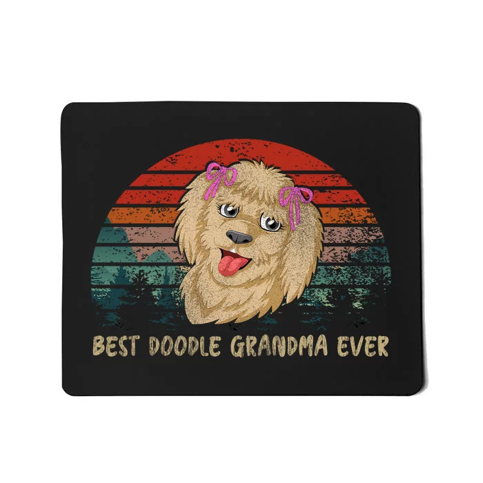 Best Doodle Grandma Ever Mousepad