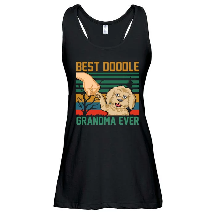 Best Doodle Grandma Ever Ladies Essential Flowy Tank